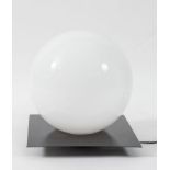 GIULIANA GRAMIGNA & SERGIO MAZZA Lampada da tavolo in metallo con sfera in vetro modello Micol. Prod