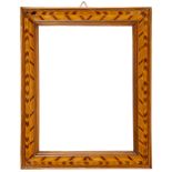 Italian art of the XIX century - Pair of engraved wooden frames