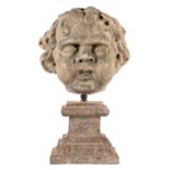 Sculptor of the XVII century - Cherub's head