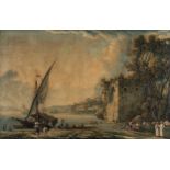 Abraham Louis Rodolphe Ducros (1748 - 1810) - View of the bay of Baia