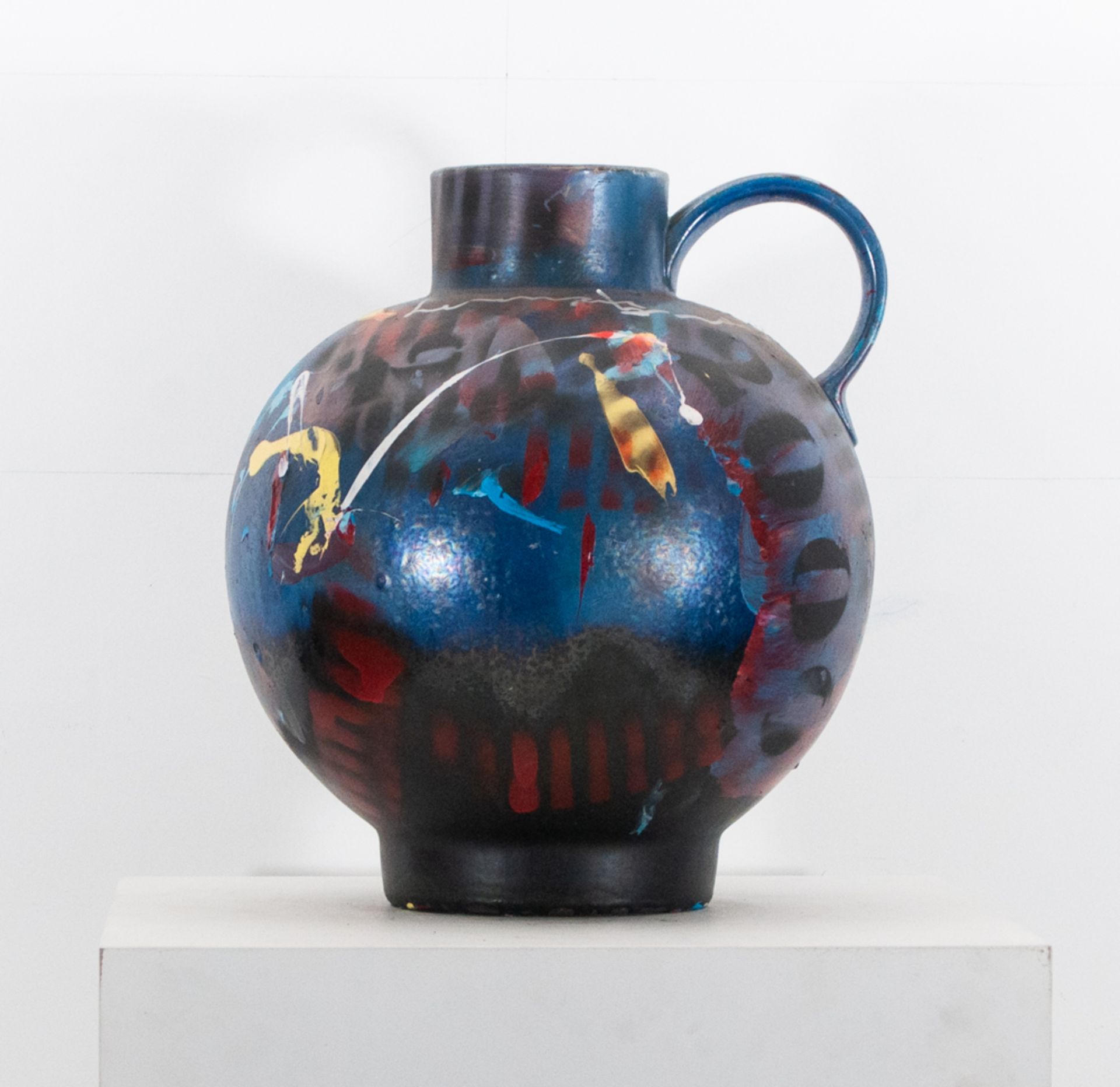 Herman Brood (1946 - 2001) Object from and get: Herman Brood, ** vase **, with certificate from Koos - Image 4 of 10