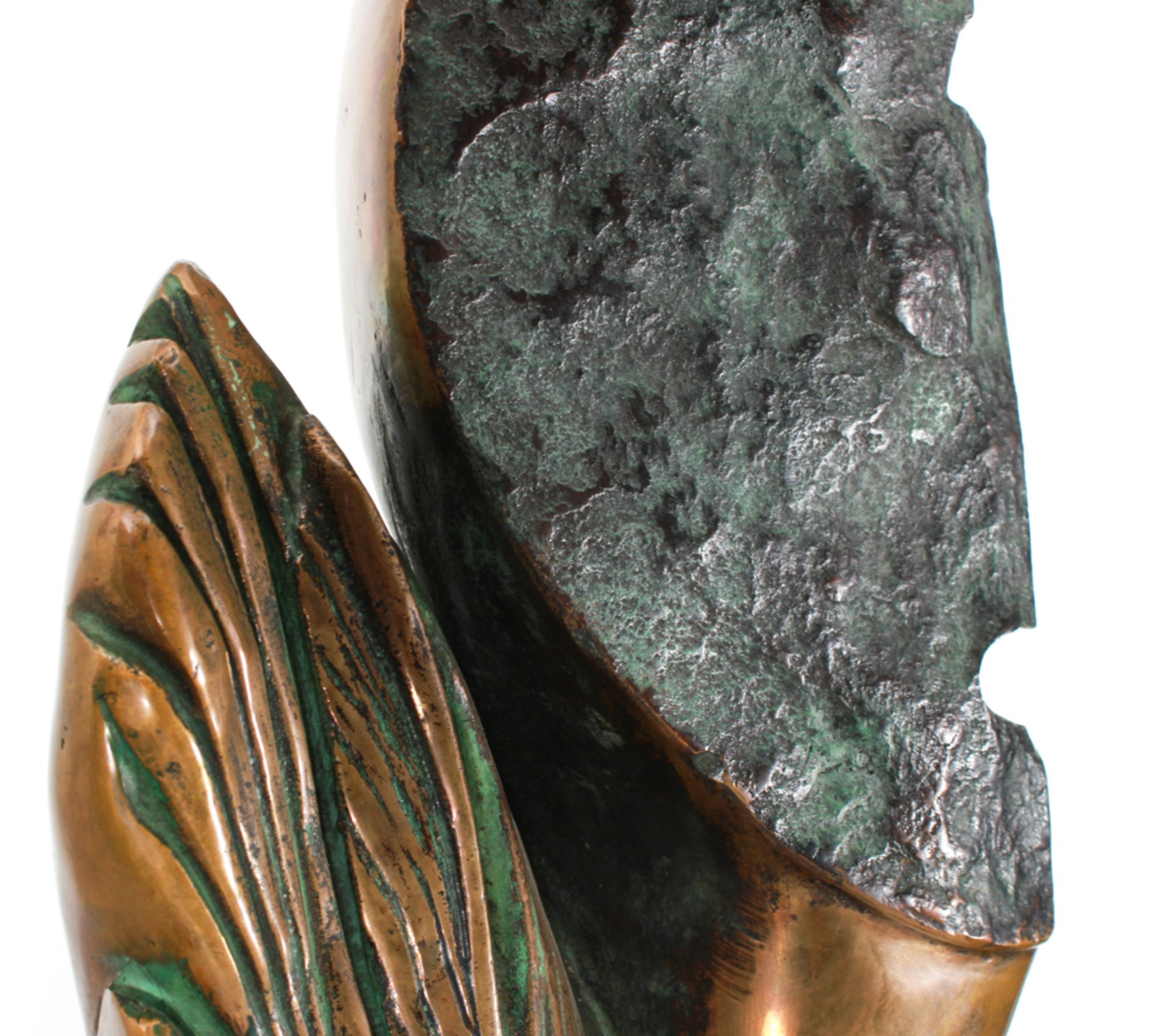 Michel van Overbeeke (1942 Den Haag) Bronze sculpture signed: Michel van Overbeeke, ** - Bild 6 aus 7