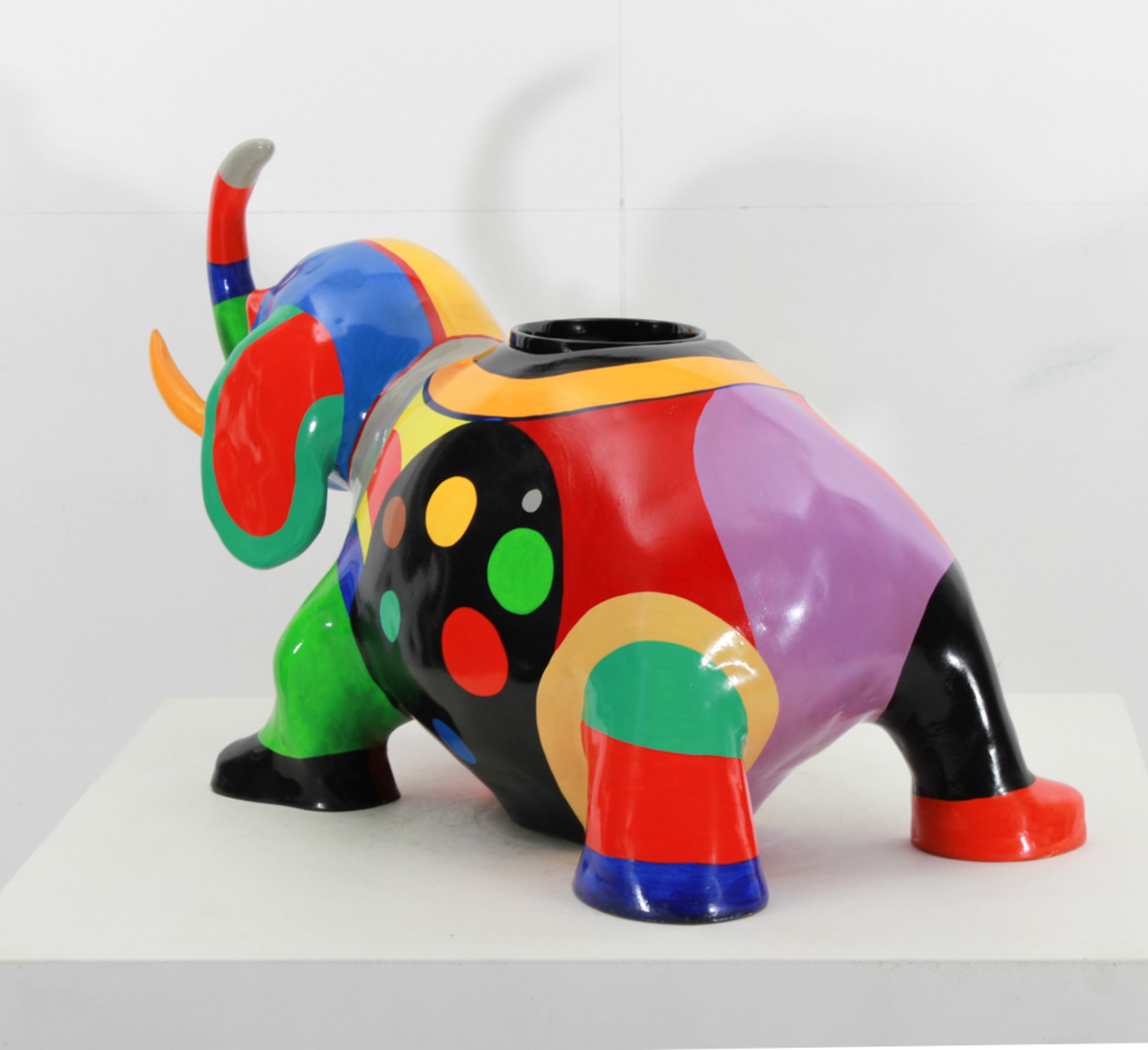 Niki de Saint Phalle (1930 - 2002) Polyester and ceramic sculpture Niki De Saint Phalle, 1986, ( - Bild 9 aus 12