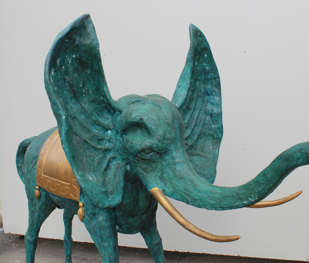 Salvador Dali (1904 - 1989) Bronze sculpture made after the work of Salvador Dali, ** Space Elephant - Image 7 of 7