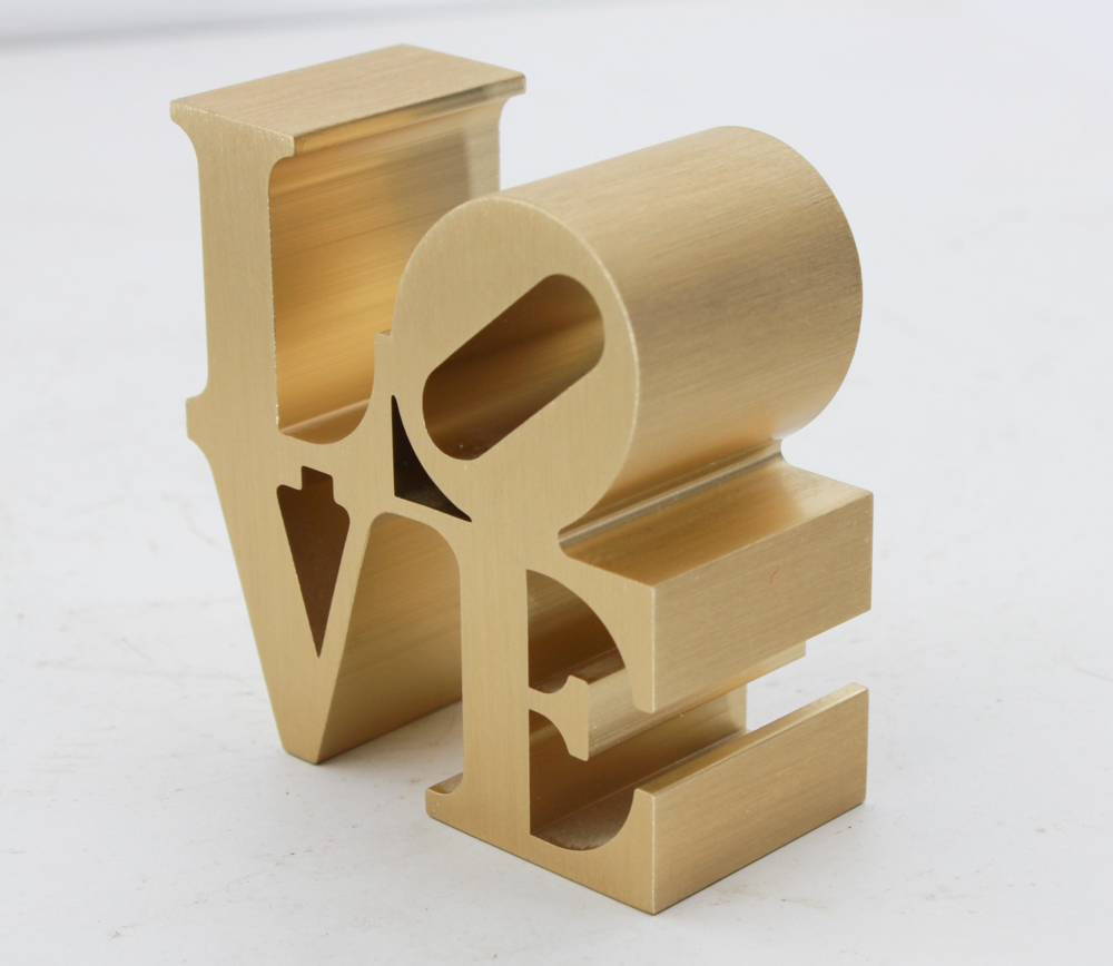 Robert Indiana (1928 - 2018) Small sculputure by Robert Indiana, ** Love, 1970 **, published in - Image 4 of 6