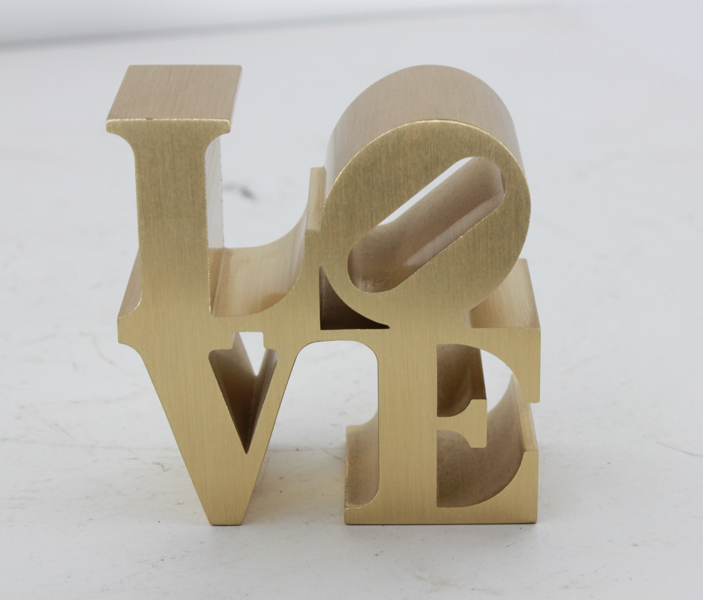 Robert Indiana (1928 - 2018) Small sculputure by Robert Indiana, ** Love, 1970 **, published in - Image 3 of 6