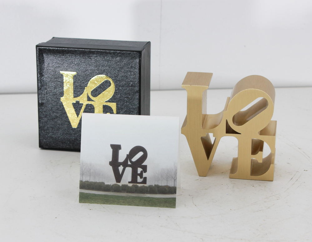 Robert Indiana (1928 - 2018) Small sculputure by Robert Indiana, ** Love, 1970 **, published in - Image 2 of 6