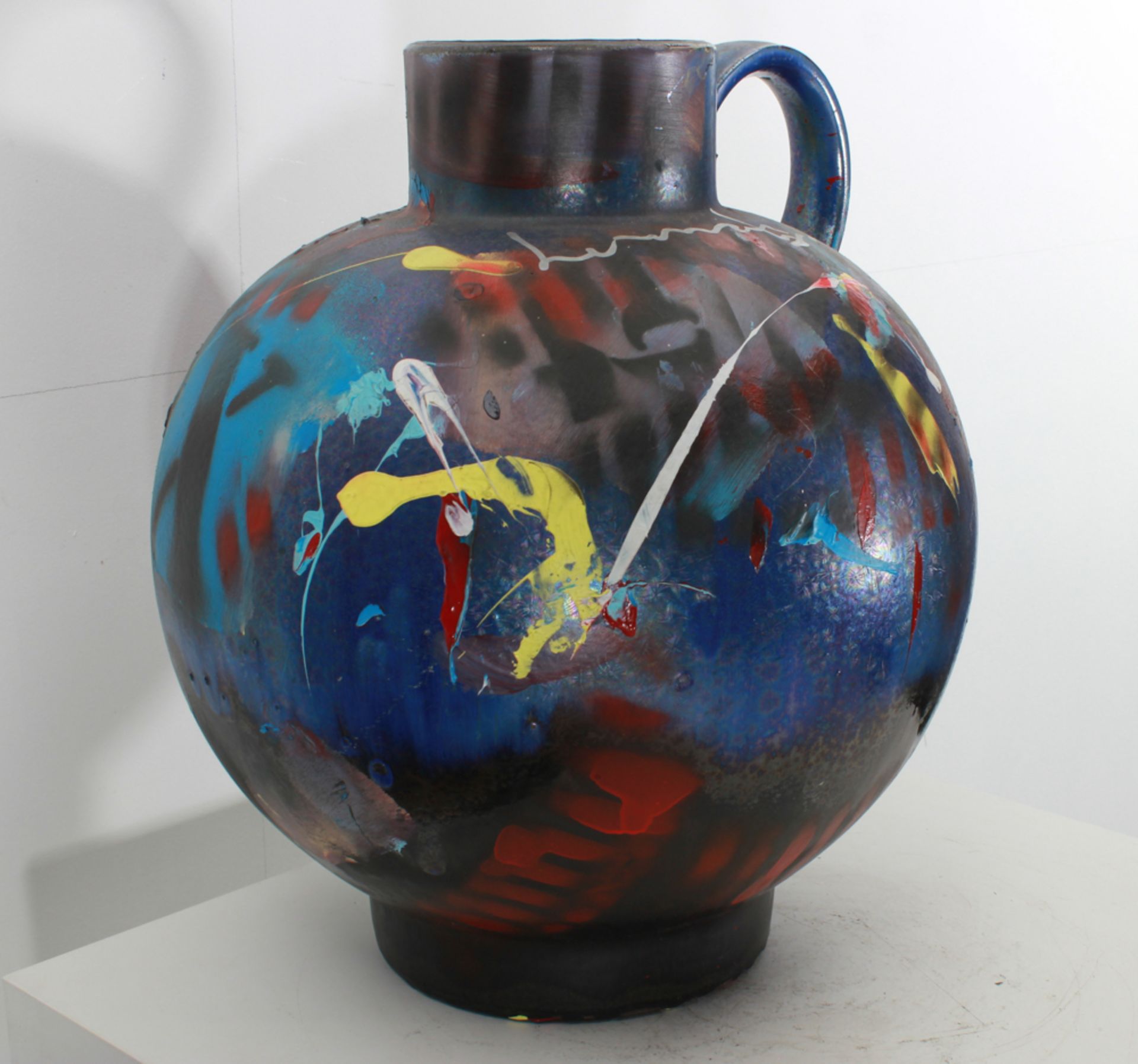 Herman Brood (1946 - 2001) Object from and get: Herman Brood, ** vase **, with certificate from Koos - Image 3 of 10