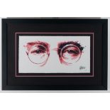 Joe Petruccio (1958 USA) Giclee by Joe Petruccio, ** Dreamer **, The eyes of John Lennon, No. 62/