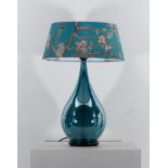 Object Very good quality table lamp in mouth-blown glass with the air lamp starting from the