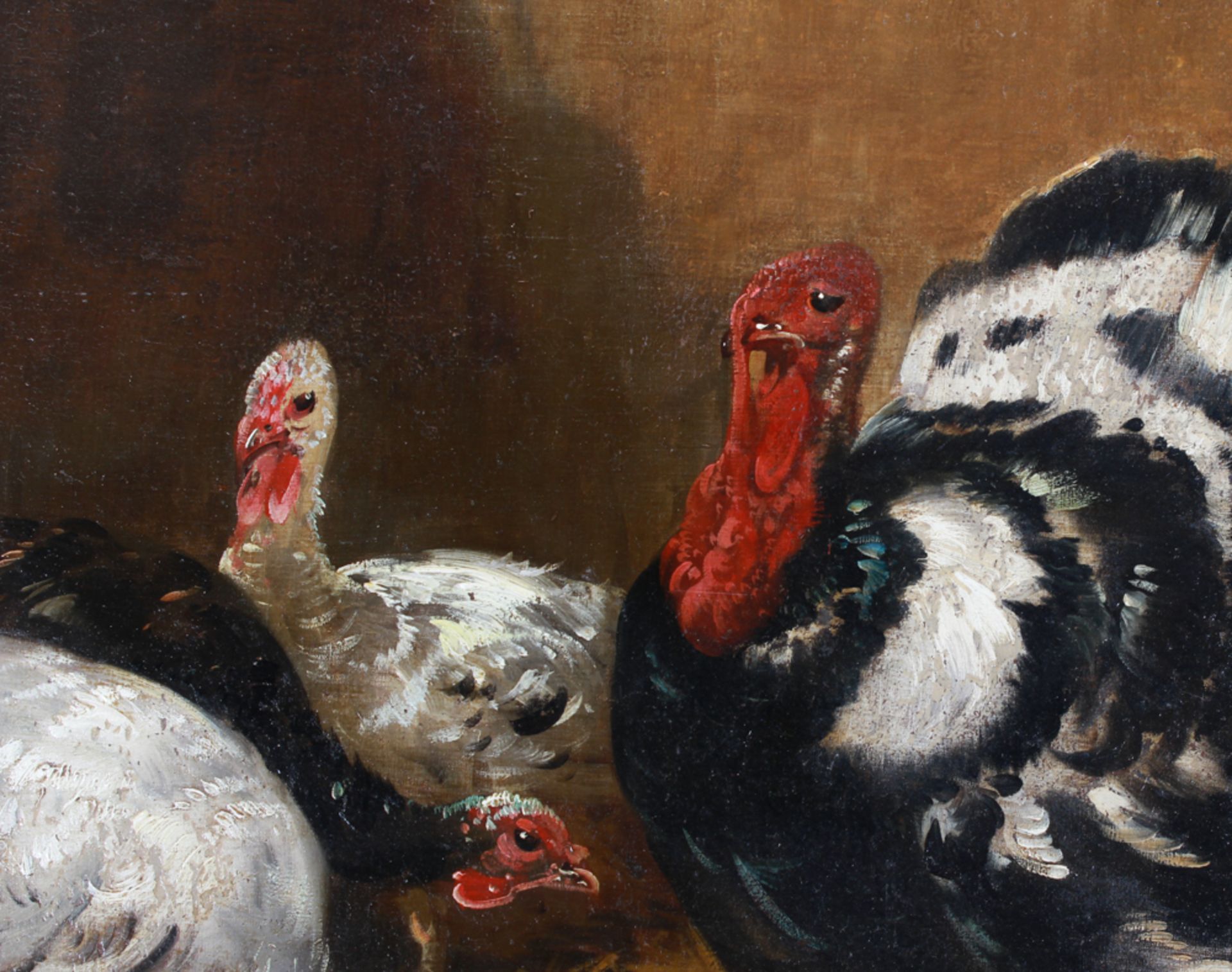 Paul Henry Schouten (1860 - 1922) Painting signed Paul Henry Schouten ** Farmyard animals ** - - Bild 4 aus 9