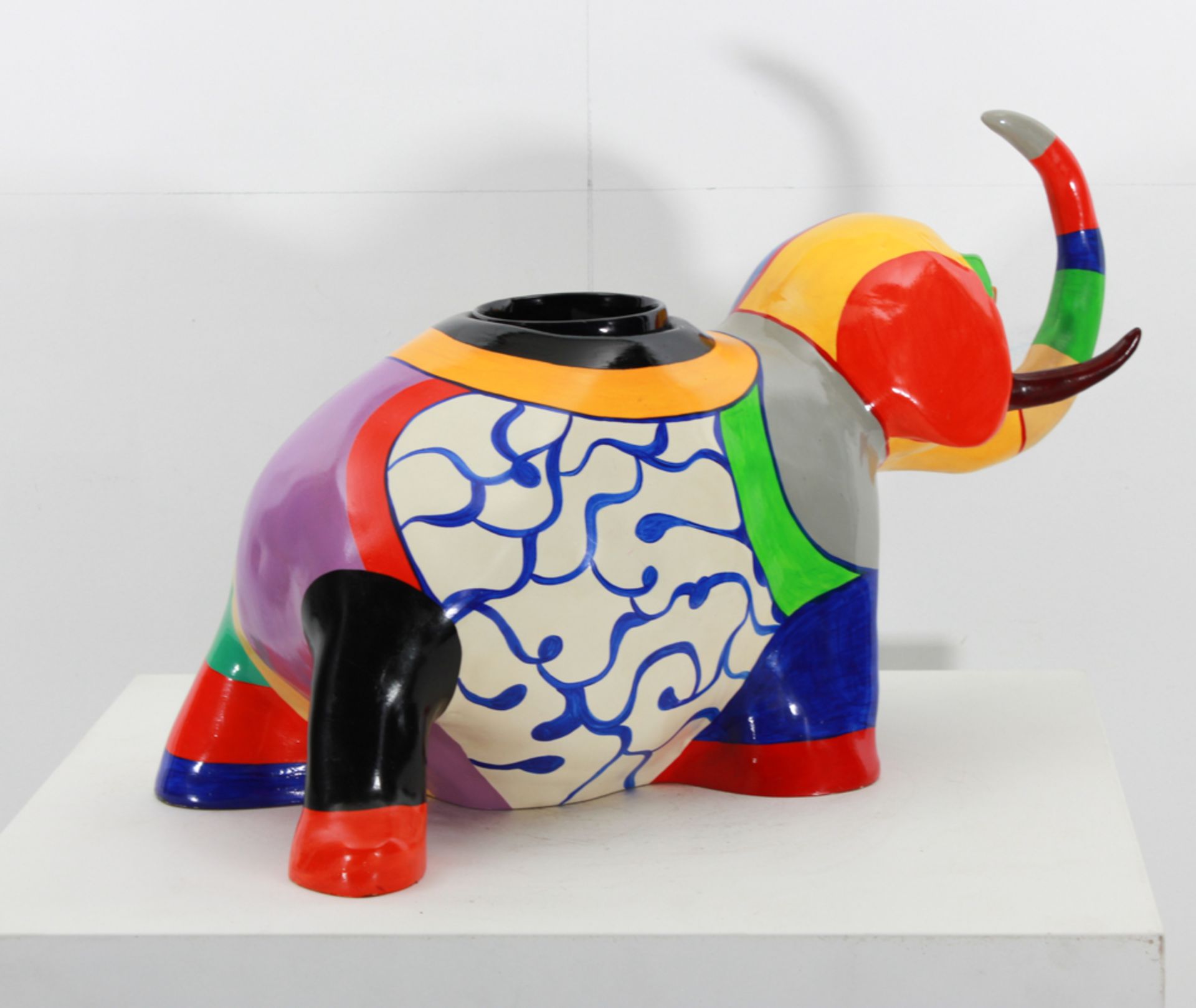 Niki de Saint Phalle (1930 - 2002) Polyester and ceramic sculpture Niki De Saint Phalle, 1986, ( - Bild 8 aus 12