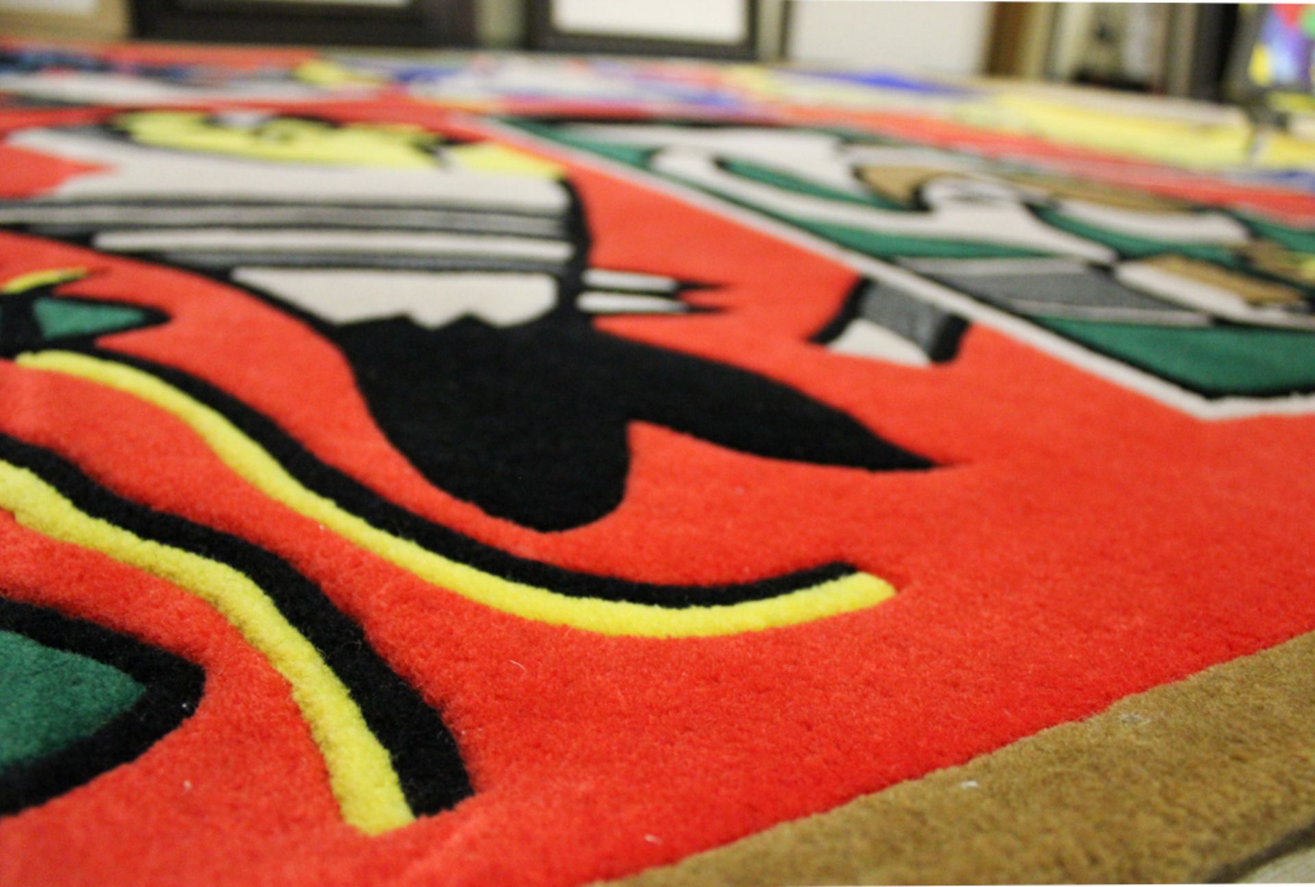 Guillaume Corneille van Beverloo (1922 - 2010) Handmade rug by Guillaume Corneille, ** La Belle - Bild 4 aus 8