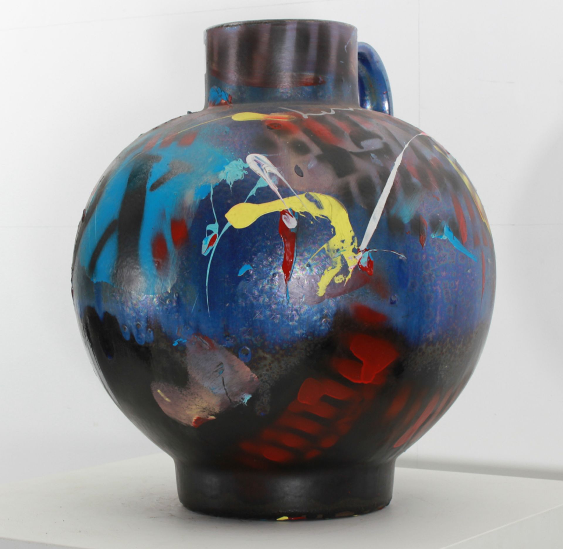 Herman Brood (1946 - 2001) Object from and get: Herman Brood, ** vase **, with certificate from Koos