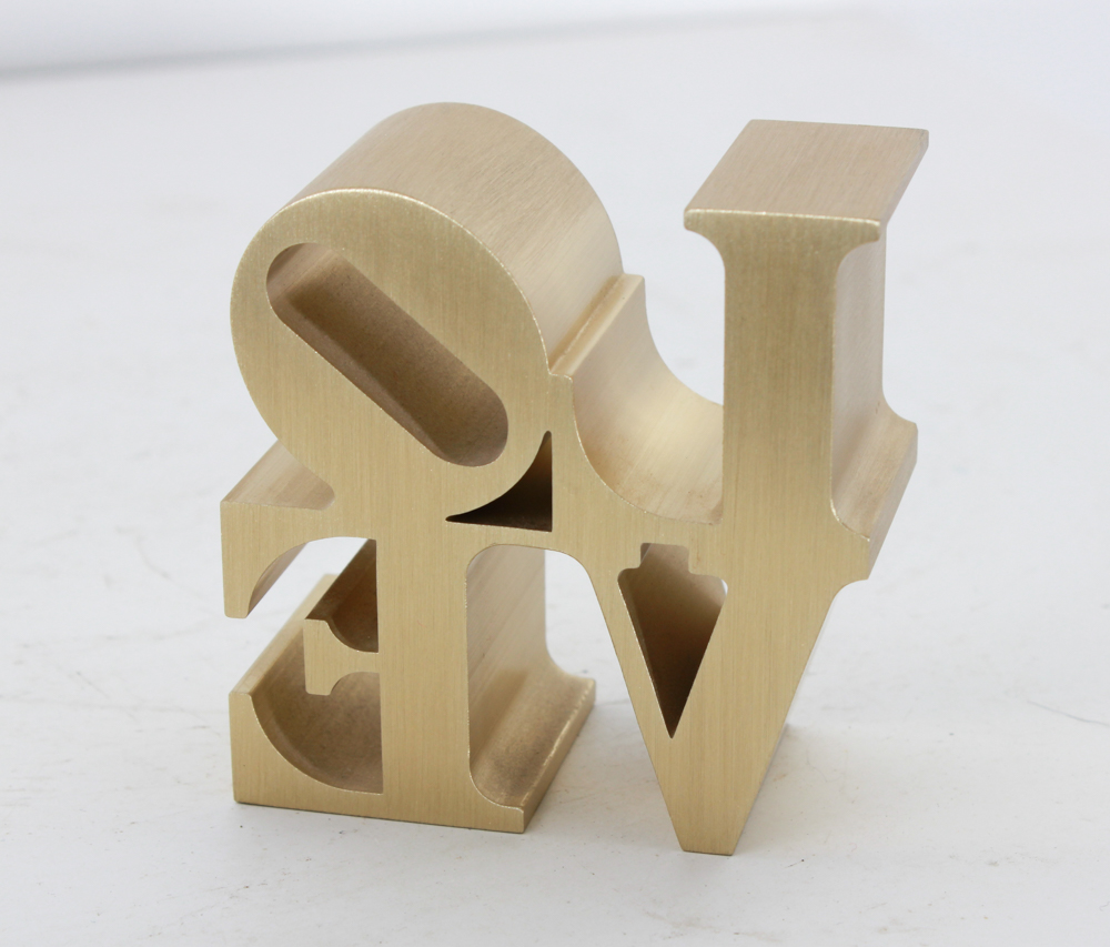 Robert Indiana (1928 - 2018) Small sculputure by Robert Indiana, ** Love, 1970 **, published in - Image 5 of 6