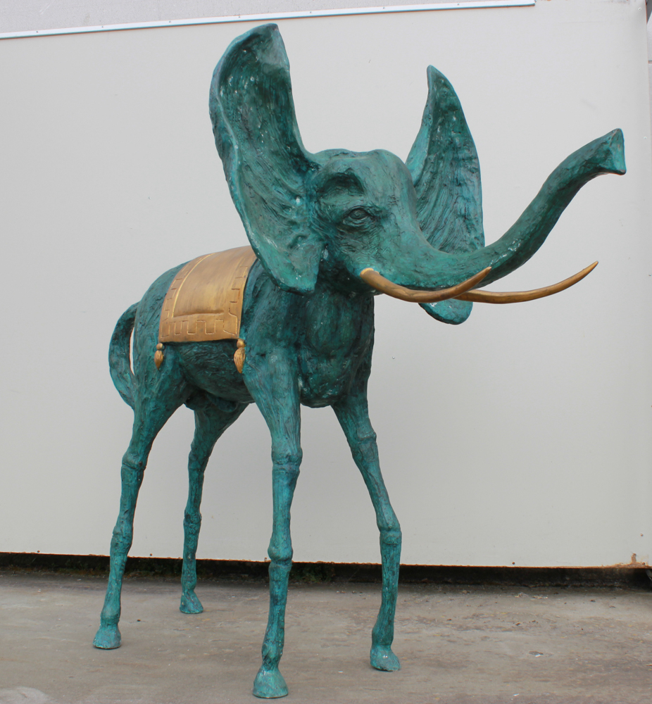 Salvador Dali (1904 - 1989) Bronze sculpture made after the work of Salvador Dali, ** Space Elephant