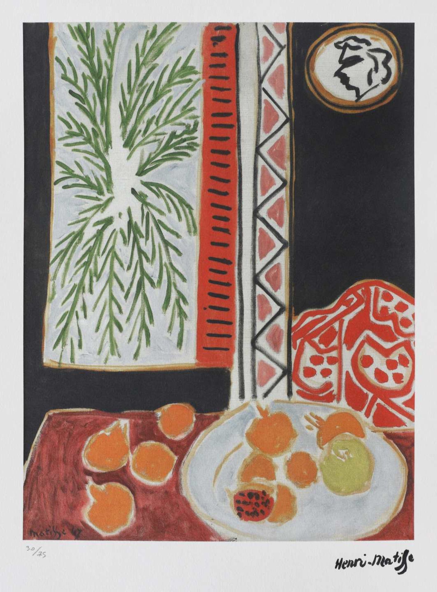 Henri Matisse, Still Life with PomegranatesHenri Matisse, Still Life with Pomegranates, chromol