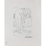 Pablo Picasso, The Artist's MusePablo Picasso, The Artist's Muse, lithography, 22 × 15 cm, sig