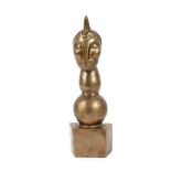 Ion Irimescu, MosesIon Irimescu, Moses, bronze, 35 × 7 × 8 cm, signed on the reverse, at the