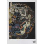 Gustav Klimt, The VirginGustav Klimt, The Virgin, chromolithography, 39 × 28 cm, signed bottom