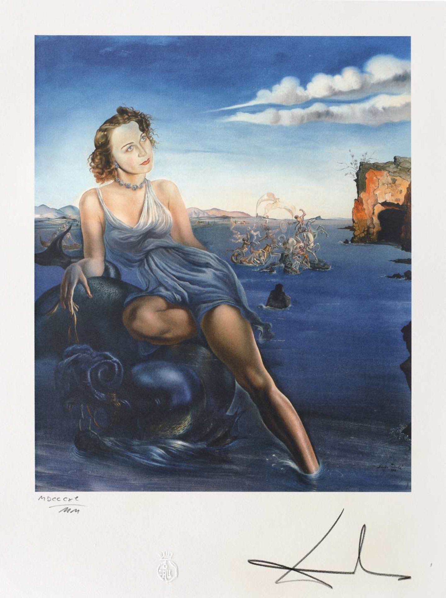 Salvador Dali, Portrait of Dorothy Spreckels MunnSalvador Dali, Portrait of Dorothy Spreckels M