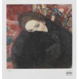 Gustav Klimt, Lady with a MuffGustav Klimt, Lady with a Muff, chromolithography, 34,5 × 45,5 c