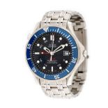 Omega Seamaster GMT wristwatch, men
