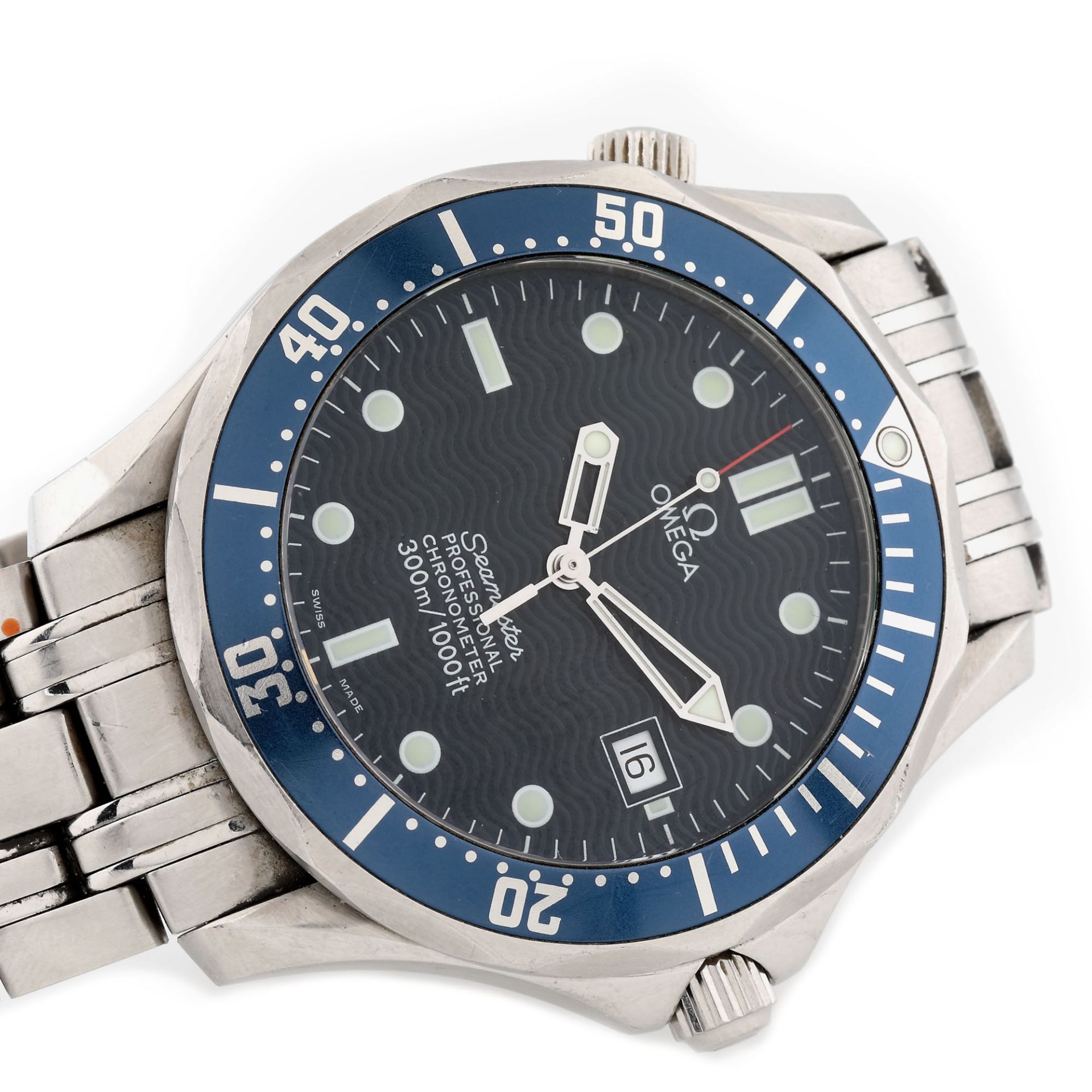 Omega Seamaster Professional wristwatch, men - Bild 2 aus 3
