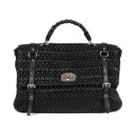 "Black Cloquet" - Miu Miu bag, Nappa leather, black