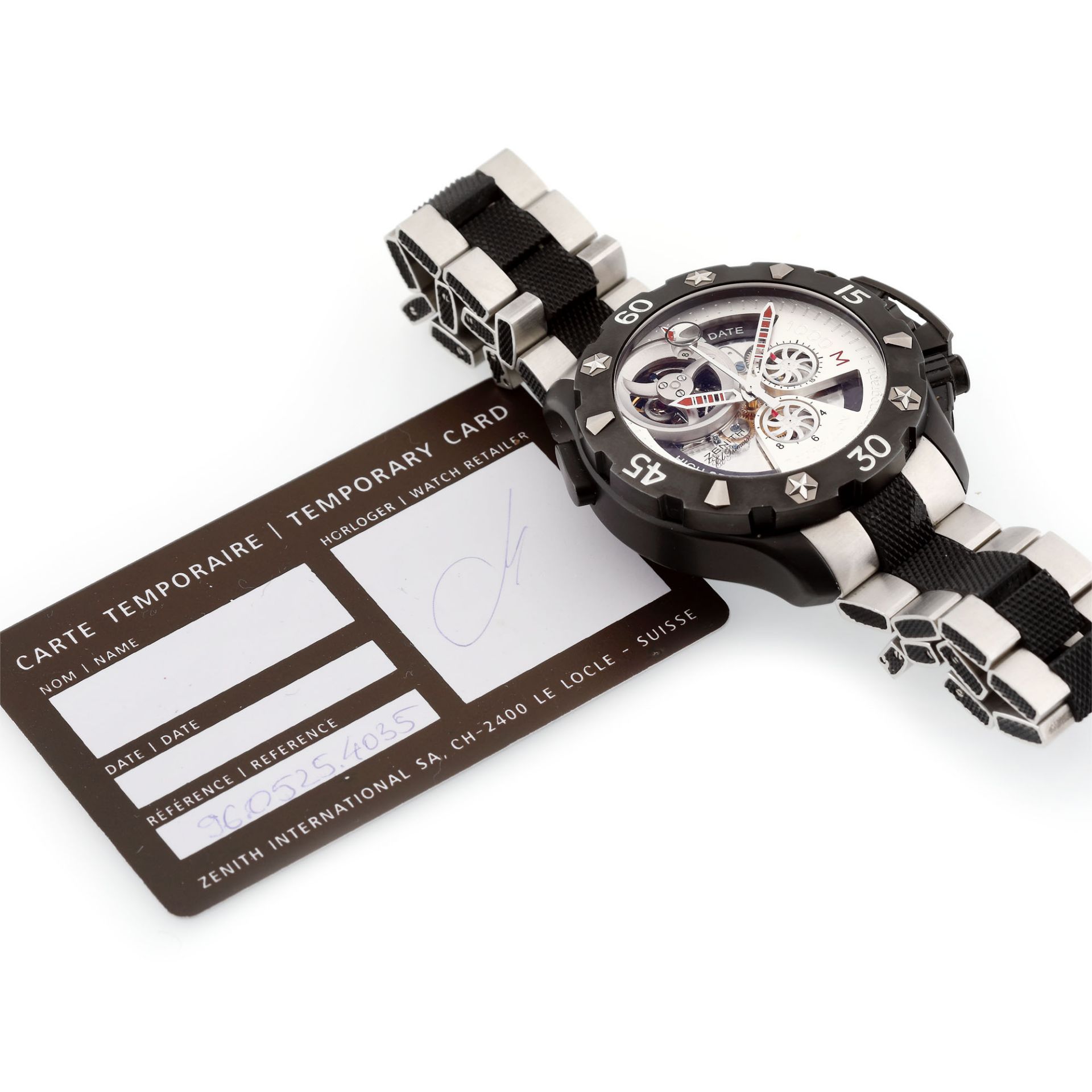 Zenith Defy Xtreme Tourbillon wristwatch, men - Bild 2 aus 5