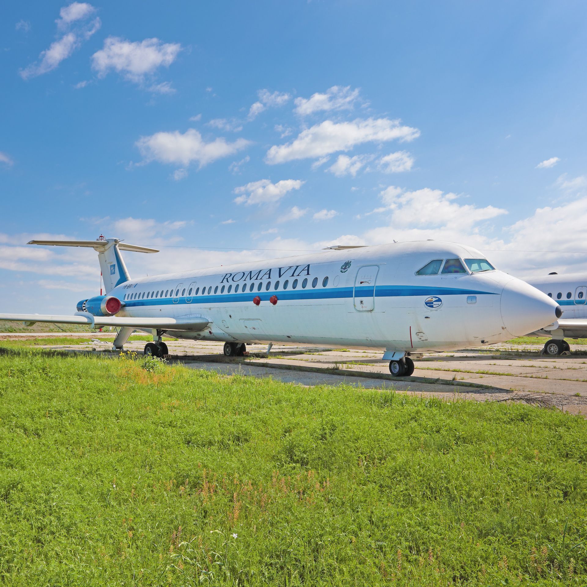 "Negrești" presidential plane, for the official flights of President Ion Iliescu, 1989