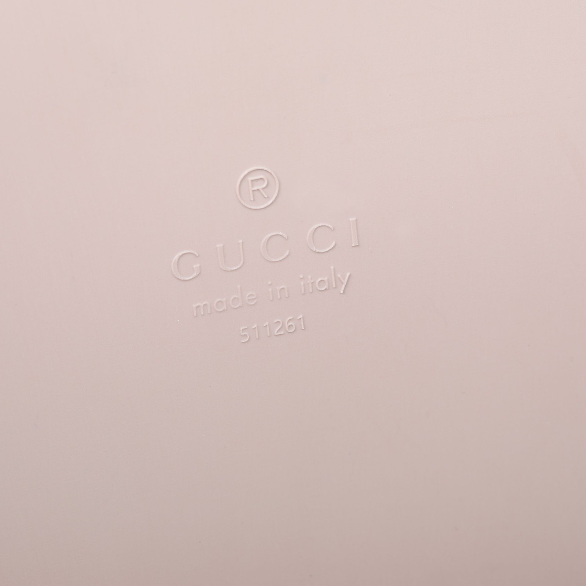 Gucci bag, rubber, millennial pink - Image 4 of 5