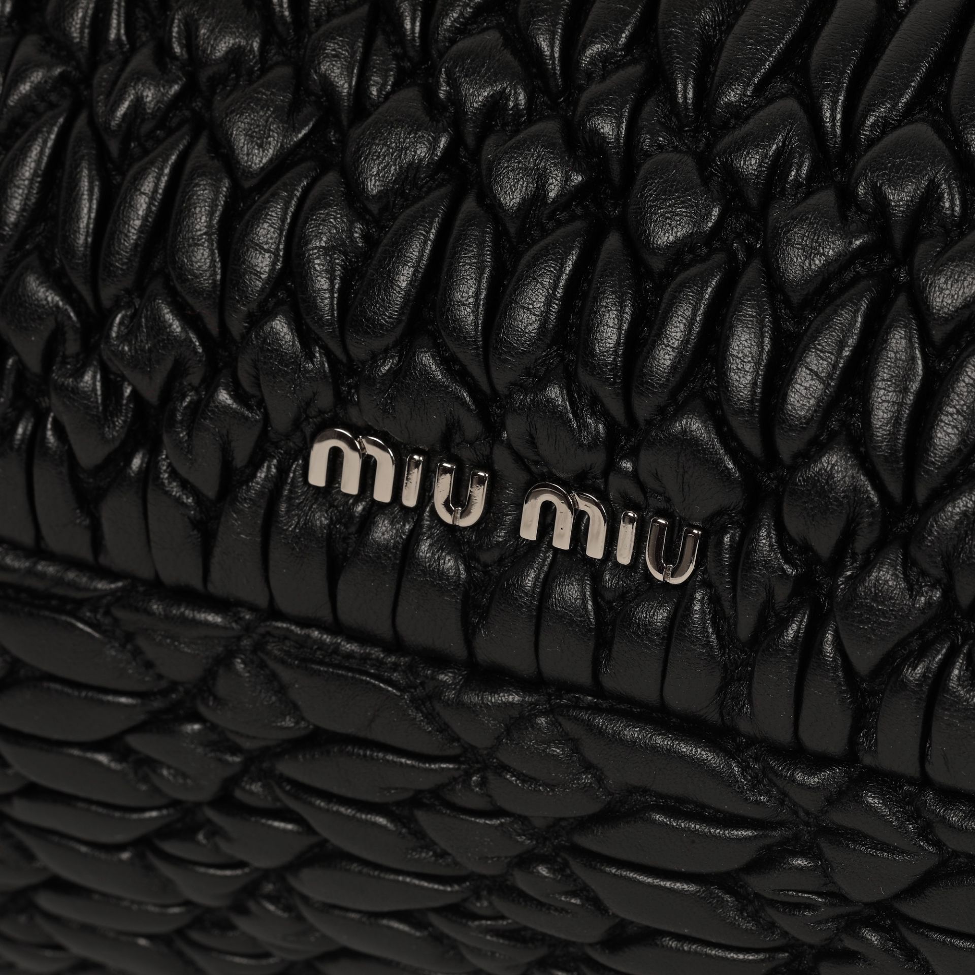 "Black Cloquet" - Miu Miu bag, Nappa leather, black - Image 4 of 4