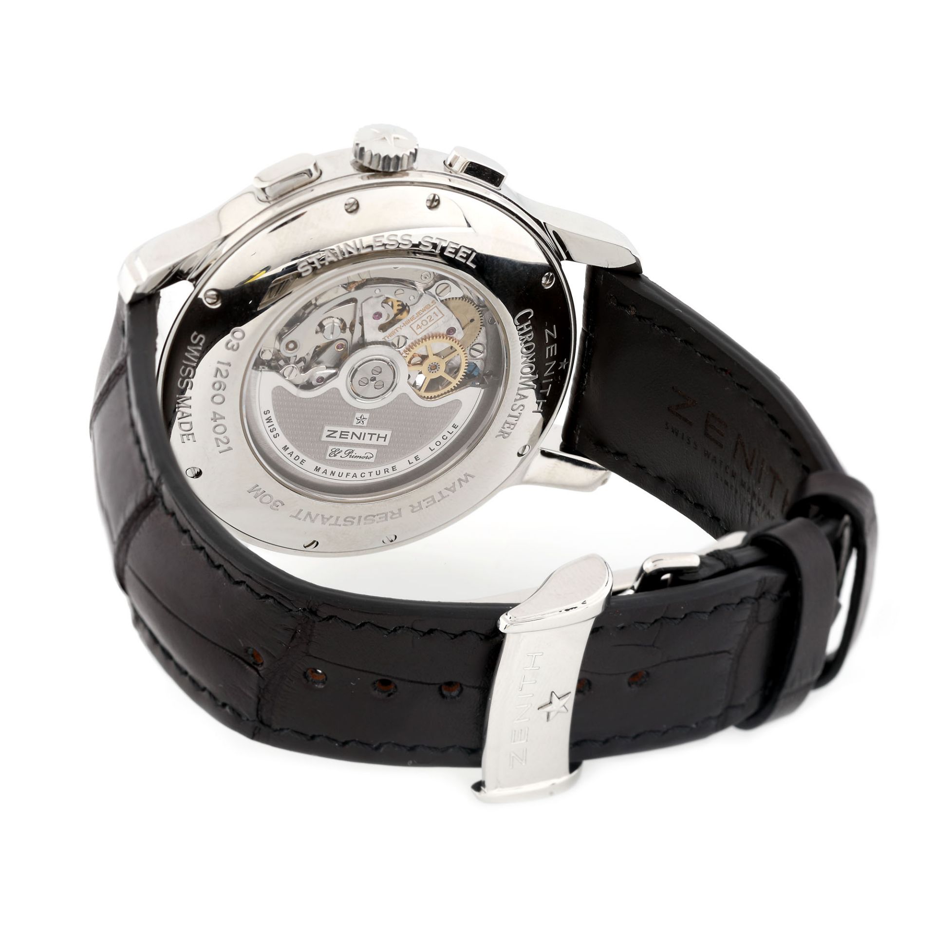 Zenith El Primero Chronomaster Open wristwatch, men - Bild 2 aus 4