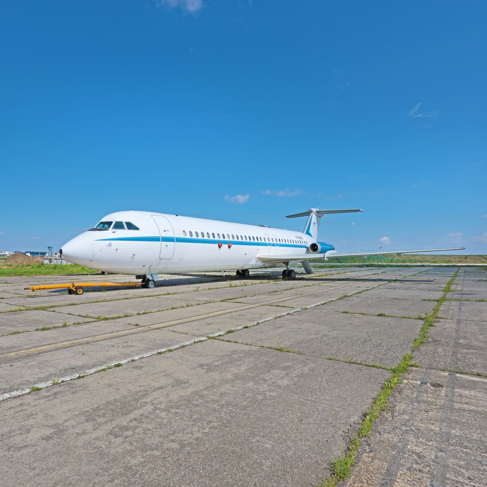 "Super one-eleven" presidential plane, for the official flights of President Nicolae Ceausescu, 1986