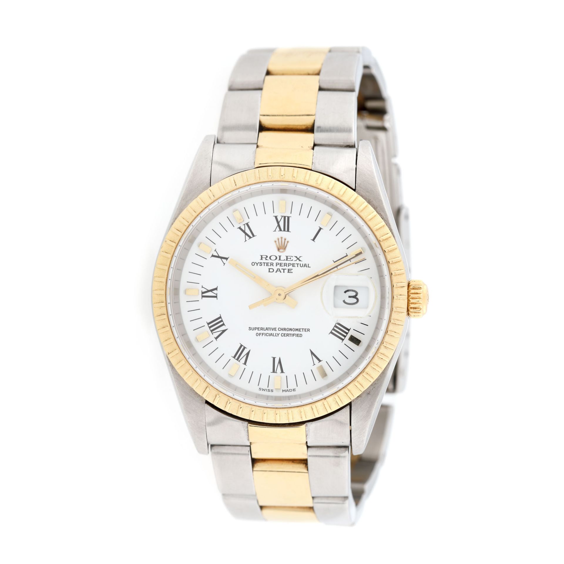 Rolex Oyster Perpetual Date wristwatch, unisex