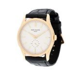 Patek Philippe Calatrava wristwatch, gold, men