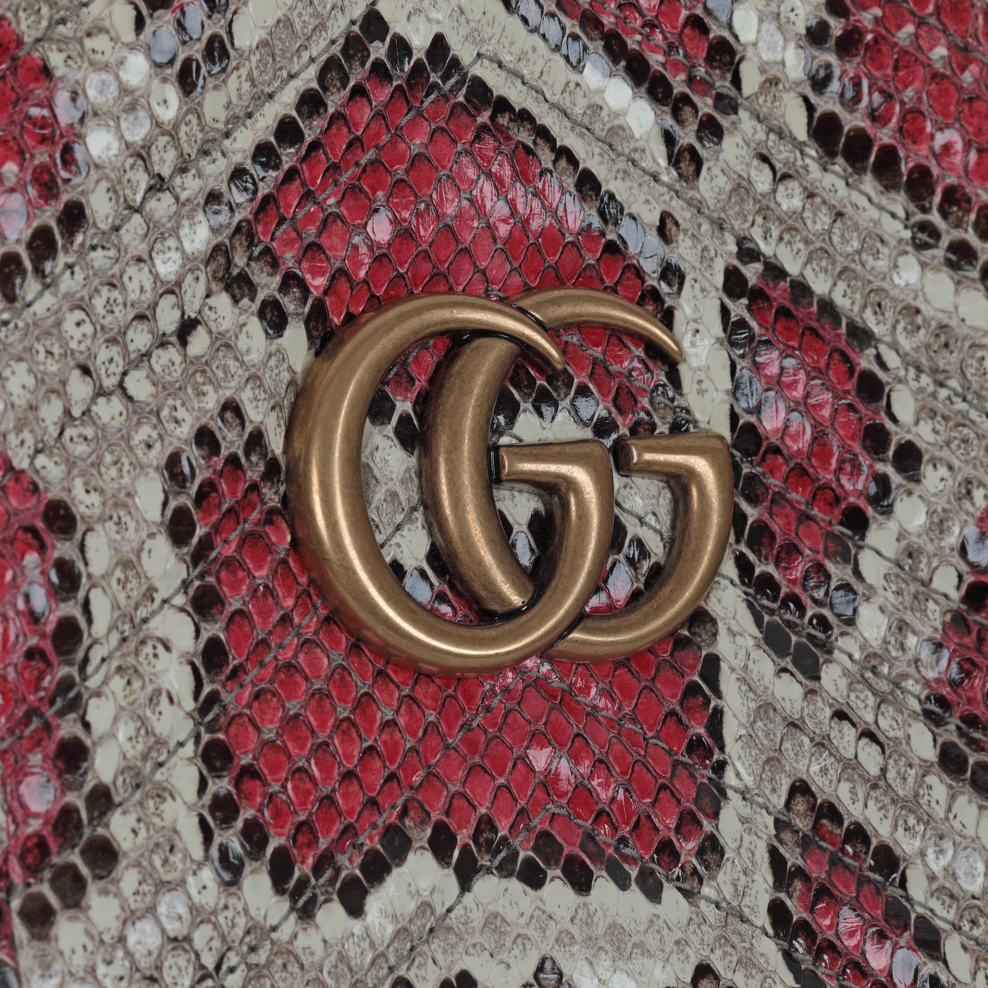 "Marmont Tote" - Gucci bag, python leather - Image 2 of 3