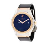 Hublot Classic Fusion wristwatch, steel and rose gold, unisex