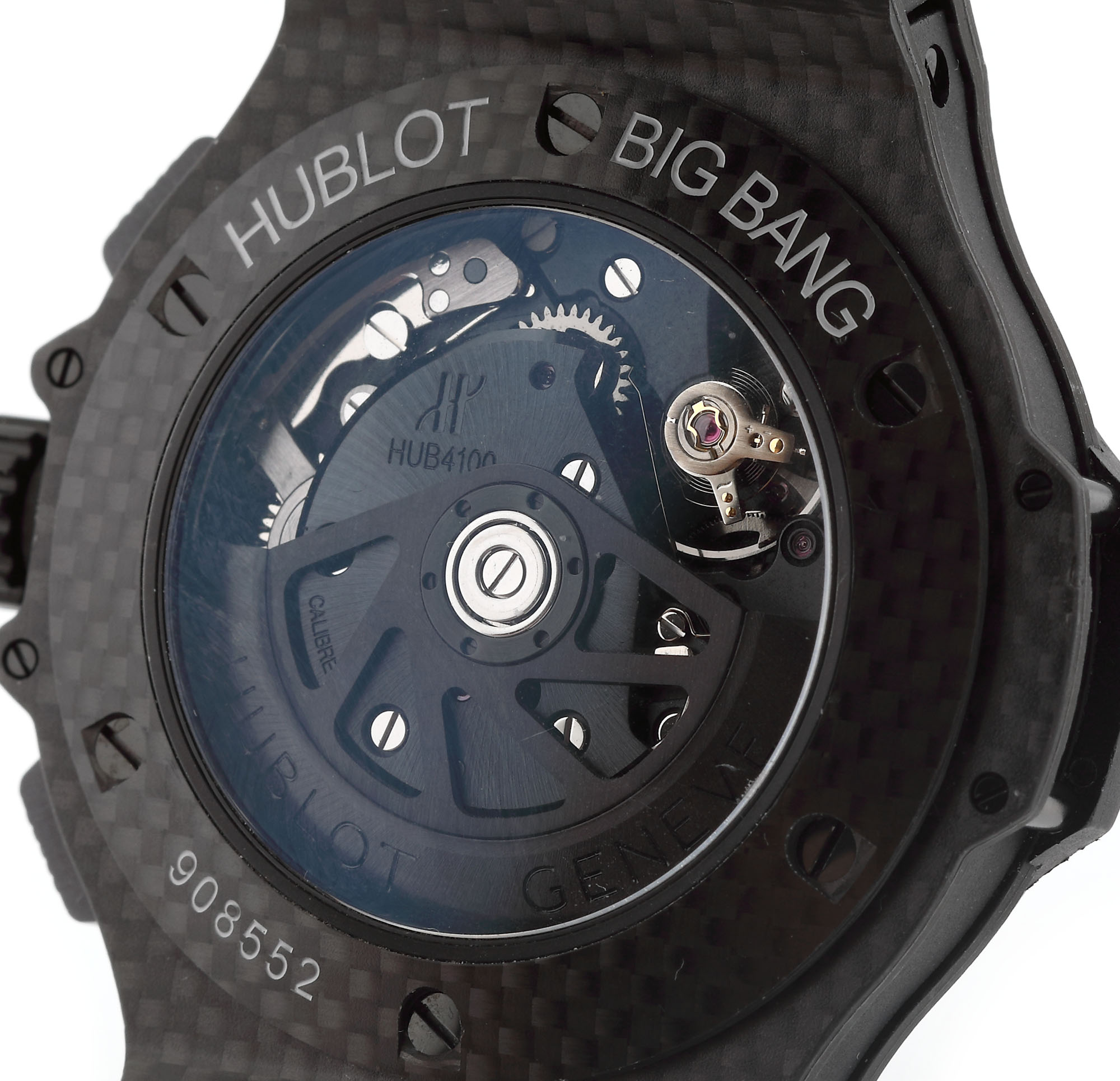 Hublot Big Bang wristwatch, carbon, men - Image 4 of 4