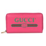 "Wallet GG" - Gucci wallet, leather, pink
