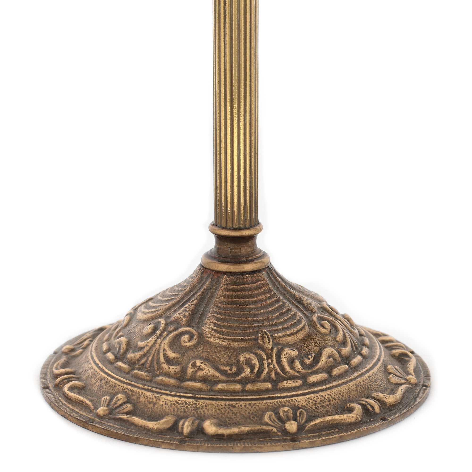 European workshop, Victorian ashtray, with gilded brass stand, approx. 1900 - Image 3 of 4