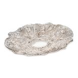 London workshop, William Comyns silver plate, with Belle Époque decoration, approx. 1895