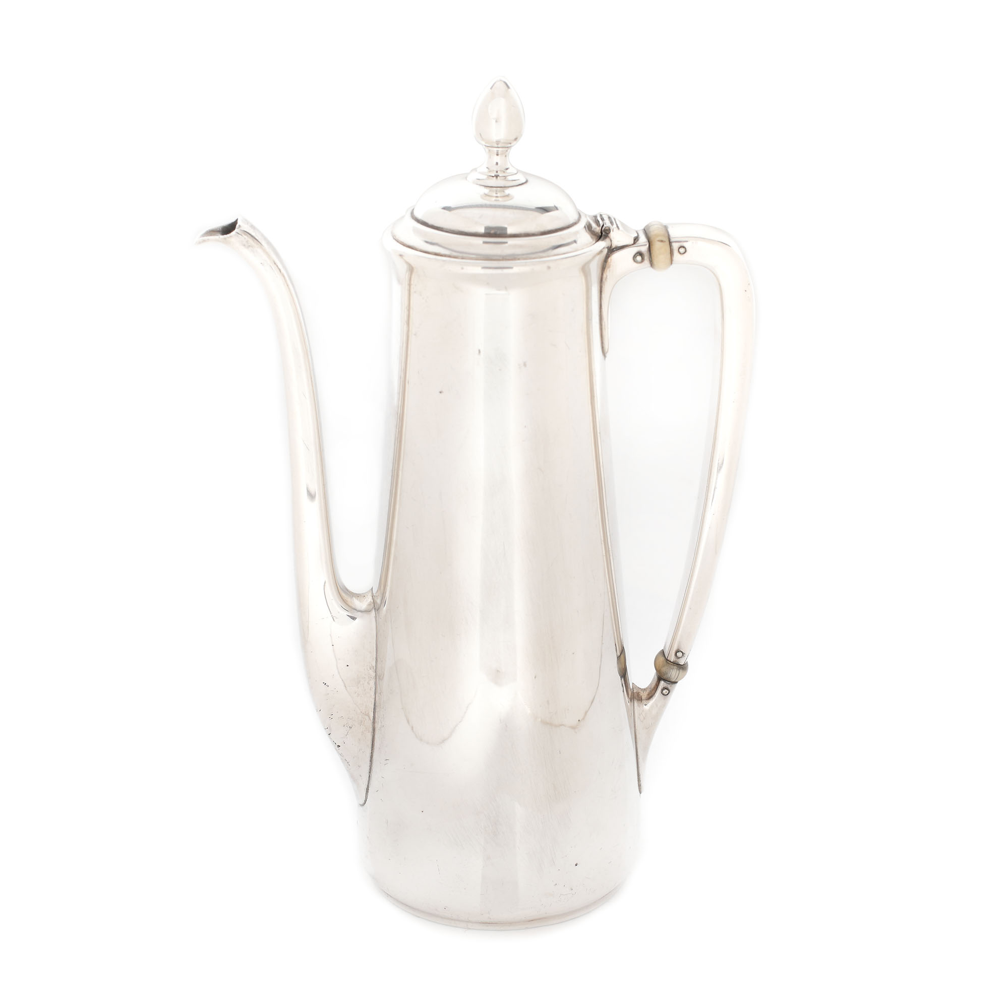 American workshop, Tiffany & Co. silver set for tea or coffee, consisting of teapot, sugar bowl and - Image 2 of 5