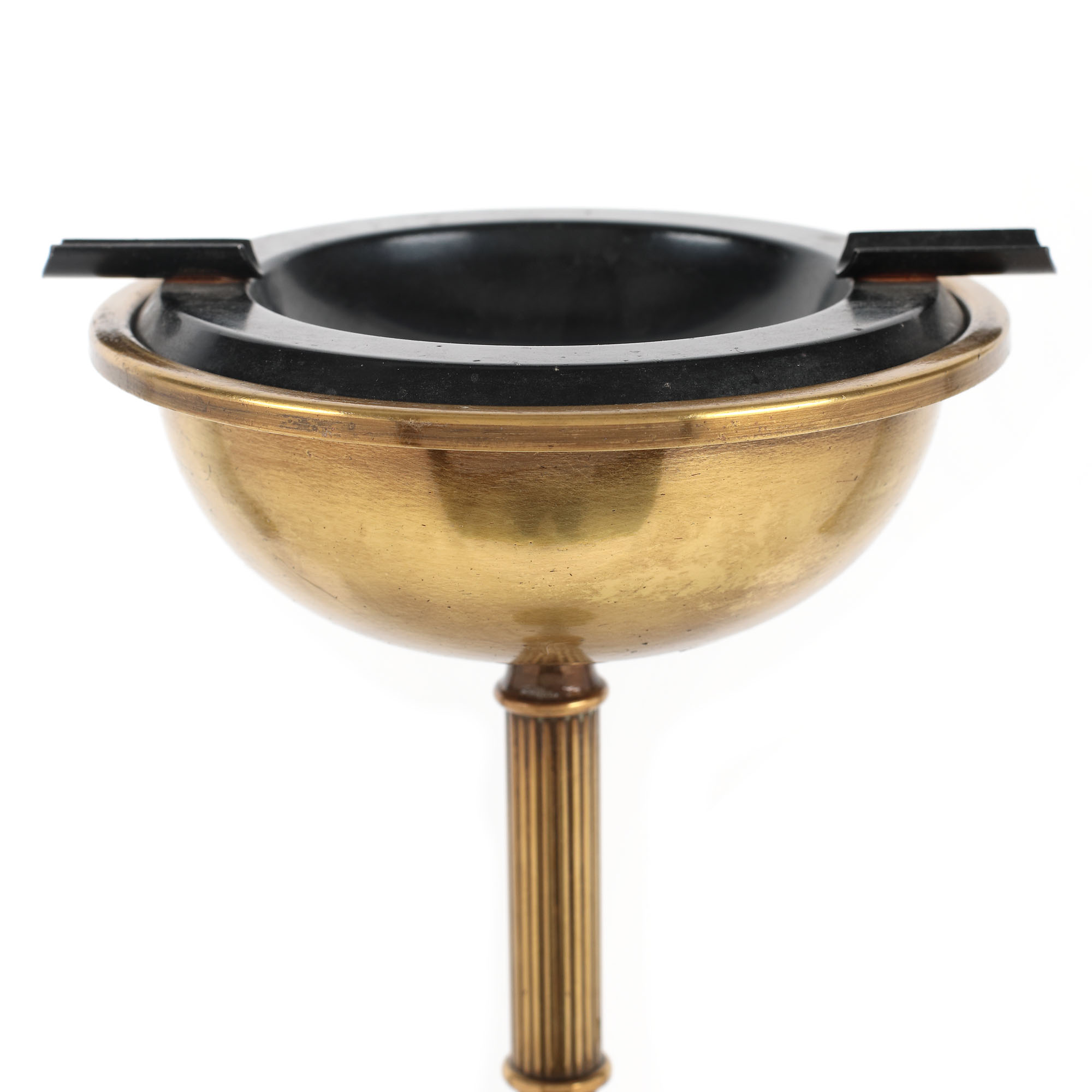 European workshop, Victorian ashtray, with gilded brass stand, approx. 1900 - Image 2 of 4