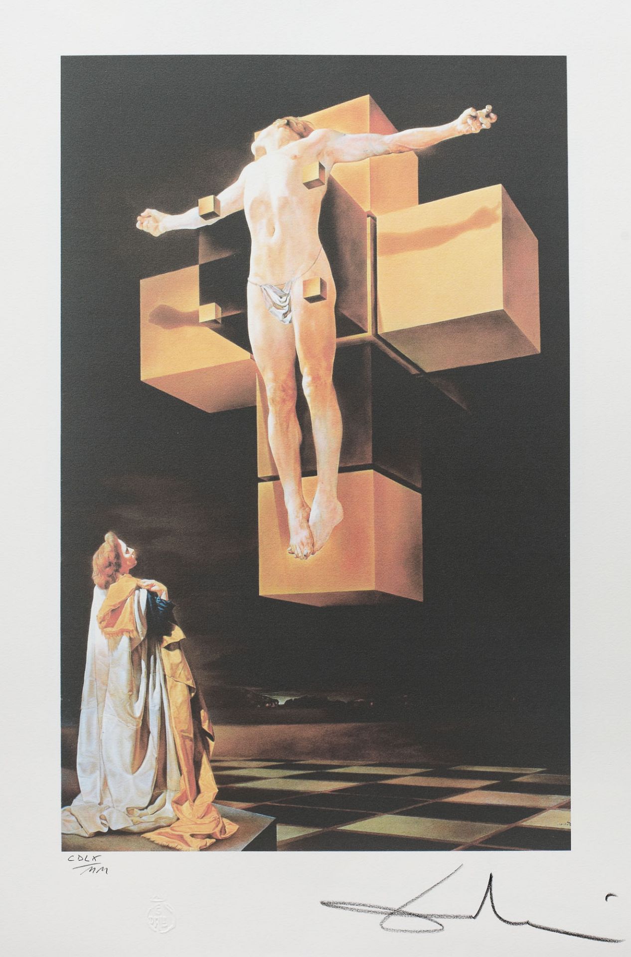 Salvador Dalí, Crucifixion Corpus Hypercubus