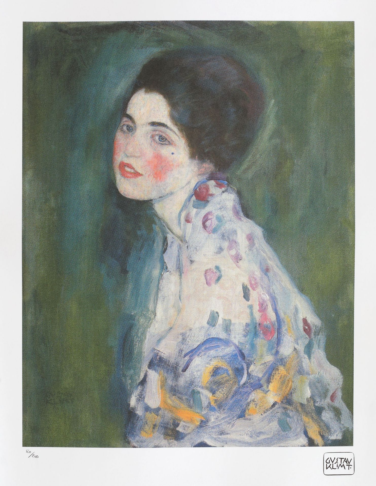 Gustav Klimt, Portrait of a Lady