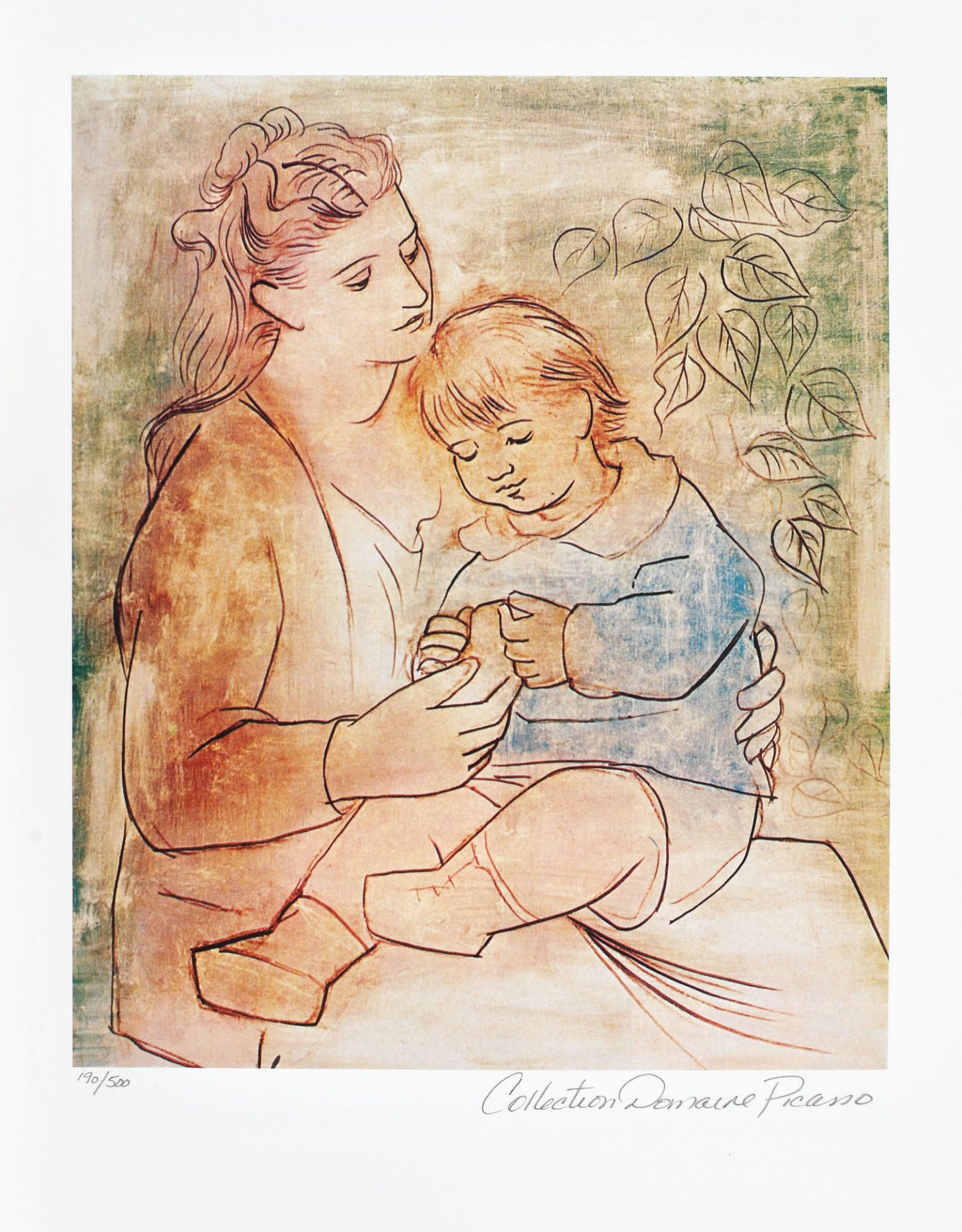 Pablo Picasso, Motherhood (Olga and Paulo Picasso)