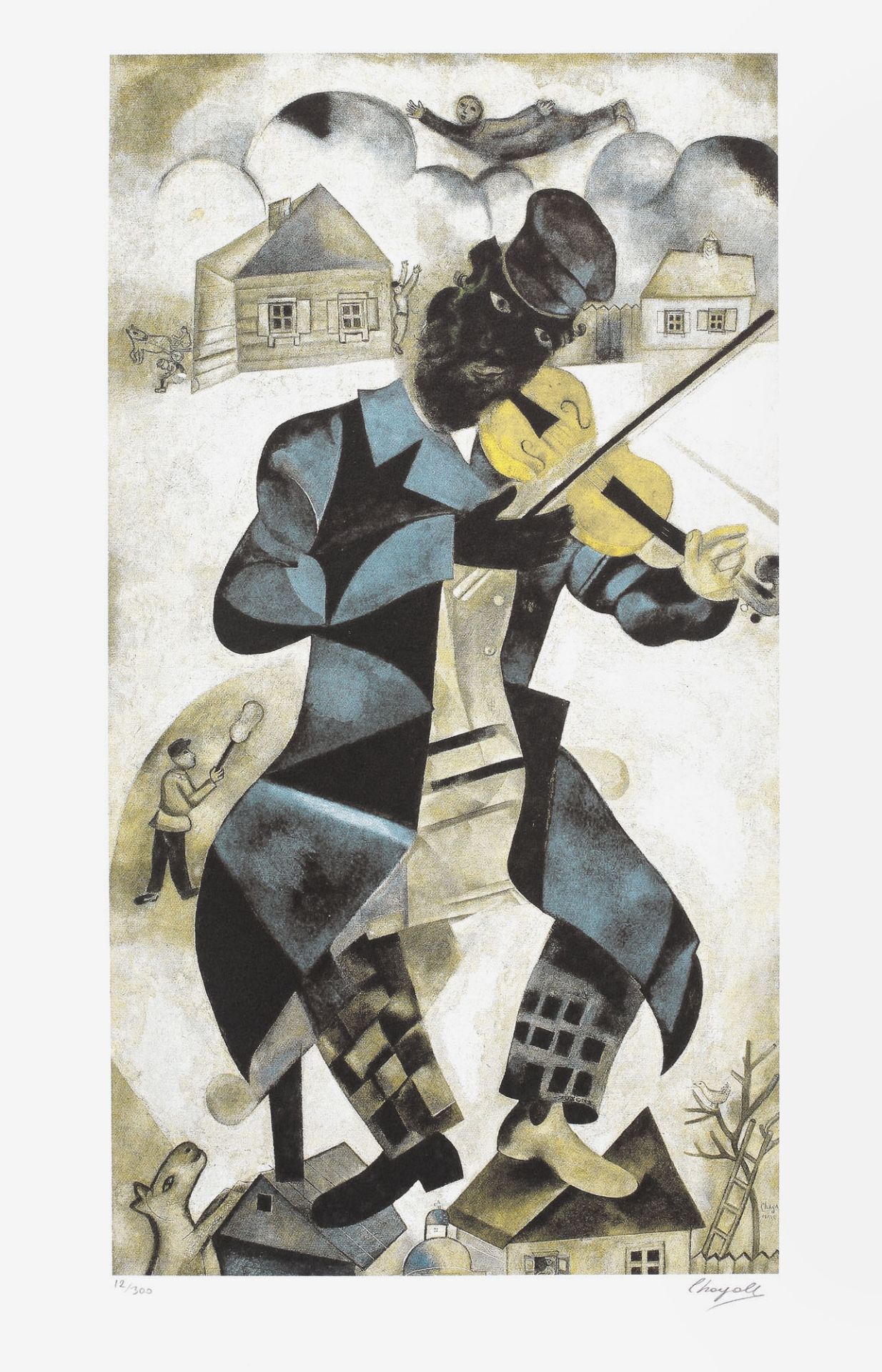 Marc Chagall, The Fiddler