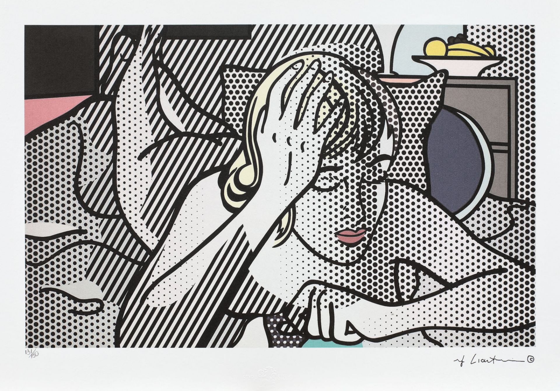 Roy Lichtenstein, Thinking Nude
